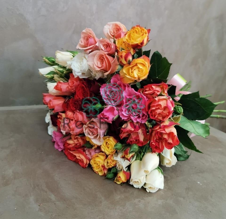 Букет цветов из: Розы в Поселок имени Тельмана