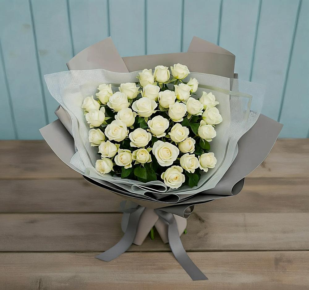 Букет Белоснежная нежность в Поселок имени Тельмана
