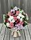 Букет цветов из: Альстромерии, Гвоздики, Розы и Хризантемы в Поселок имени Тельмана