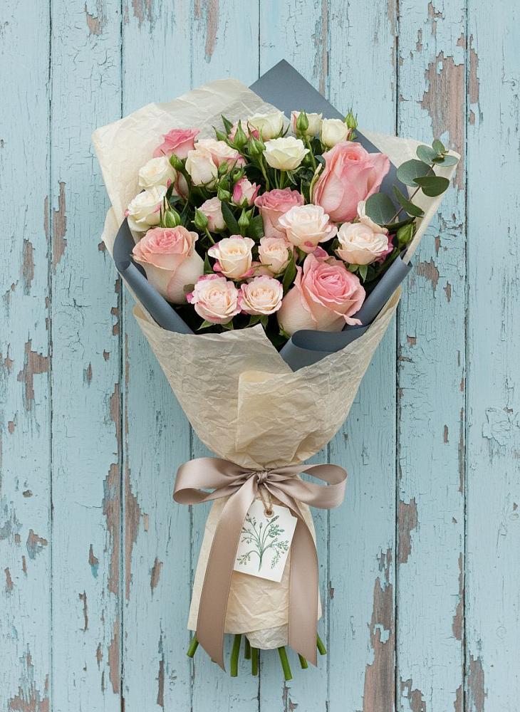 Букет цветов из: Розы в Поселок имени Тельмана