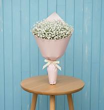 Букет цветов из:  Гипсофила в Поселок имени Тельмана