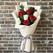 Букет цветов из:  Розы в Поселок имени Тельмана