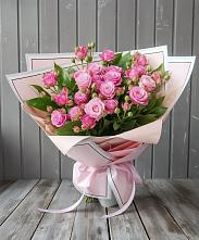 Букет Розовый кустик #REPLACE_PRED# Поселок имени Тельмана