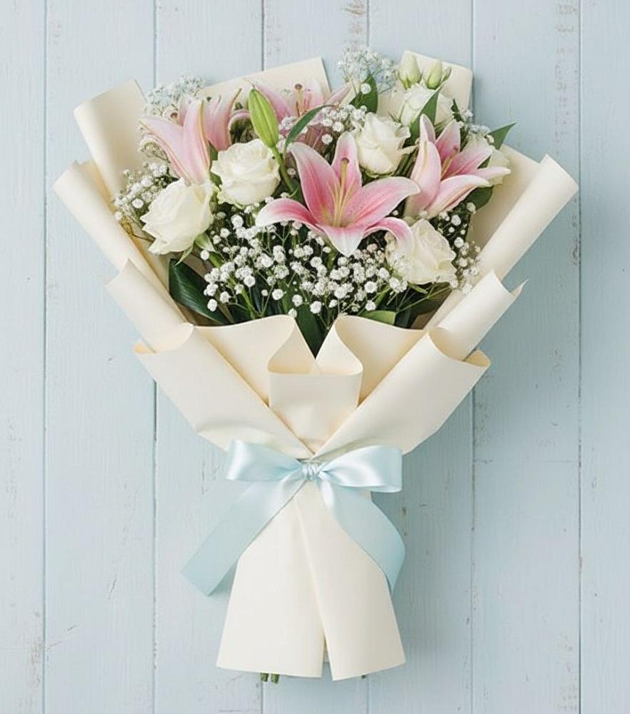 Букет цветов из: Лилии в Поселок имени Тельмана