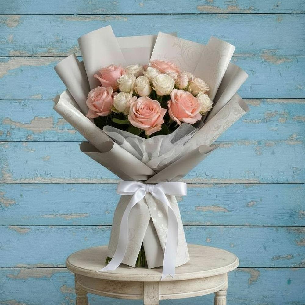 Букет цветов из: Розы в Поселок имени Тельмана