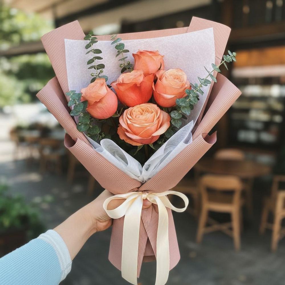 Букет цветов из: Розы в Поселок имени Тельмана