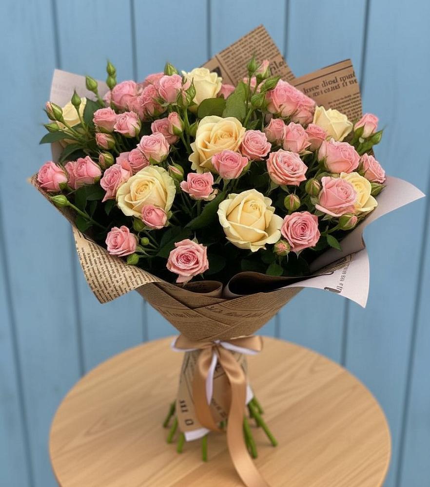 Букет цветов из: Розы в Поселок имени Тельмана