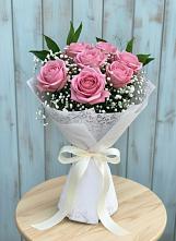 Букет цветов из:  Розы в Поселок имени Тельмана