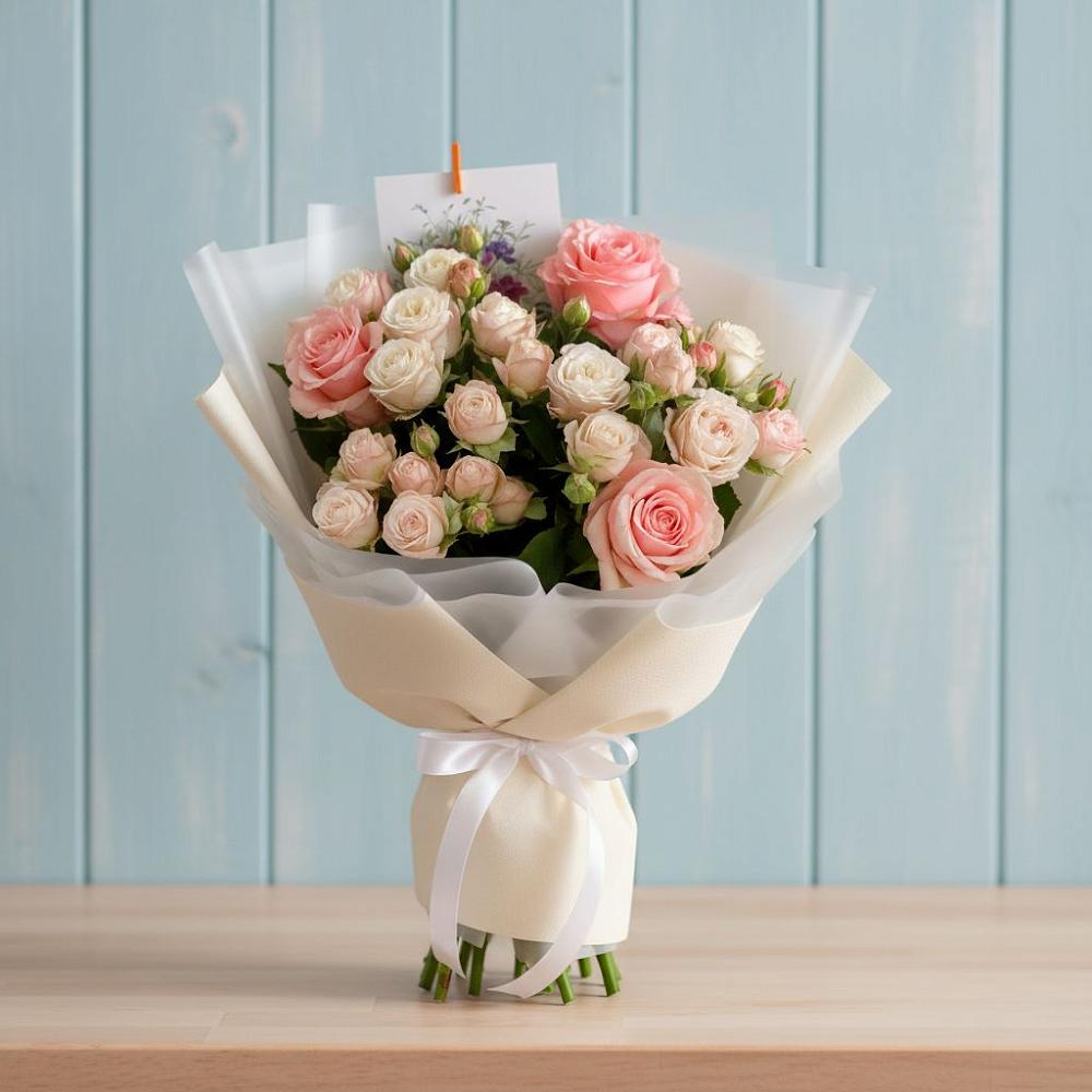 Букет цветов из: Розы в Поселок имени Тельмана