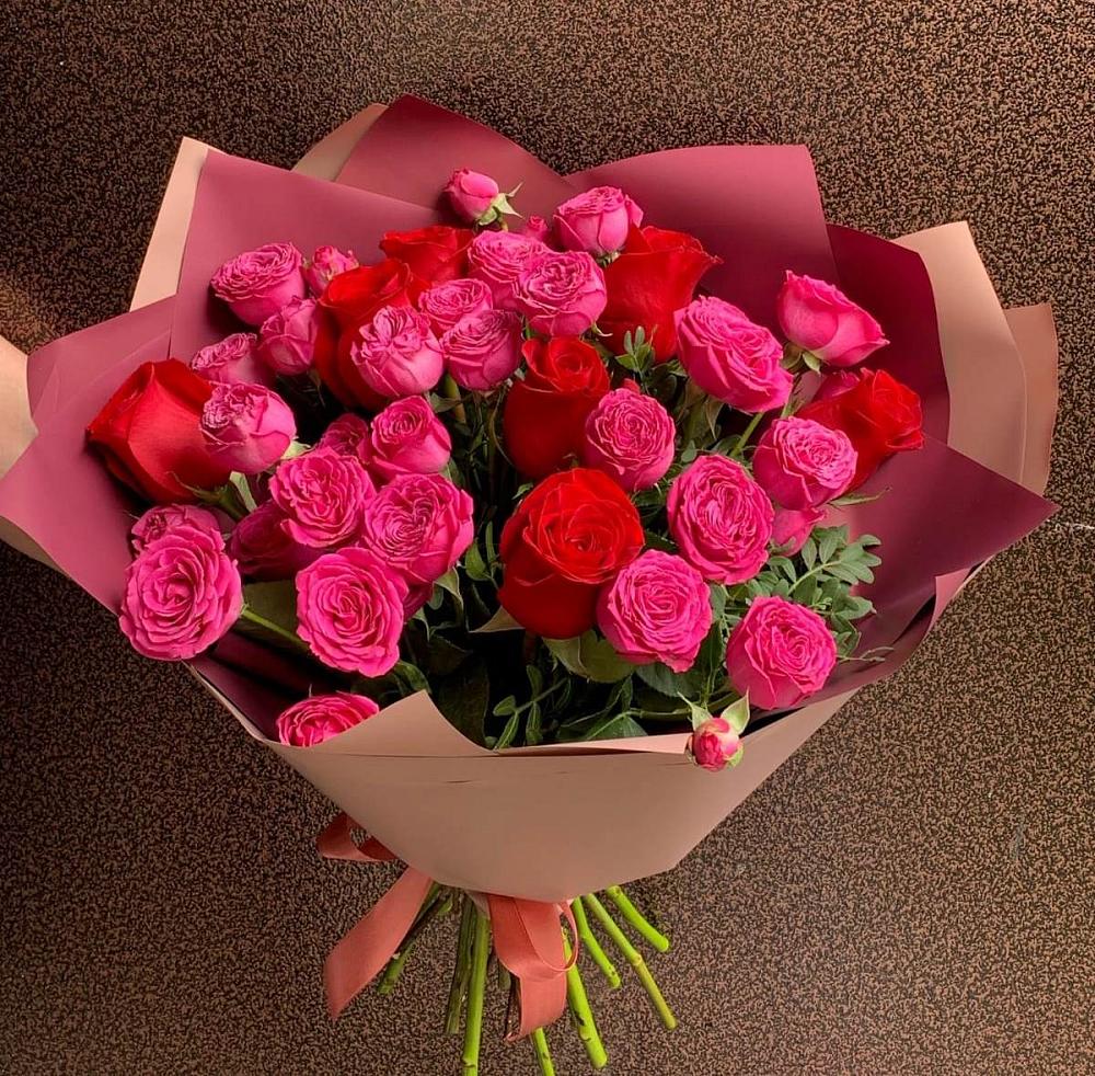 Букет В объятьях нежности в Поселок имени Тельмана