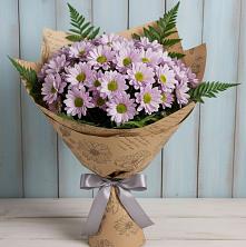 Букет цветов из:  Хризантемы в Поселок имени Тельмана