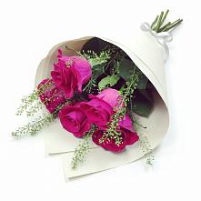 Букет цветов из:  Розы в Поселок имени Тельмана