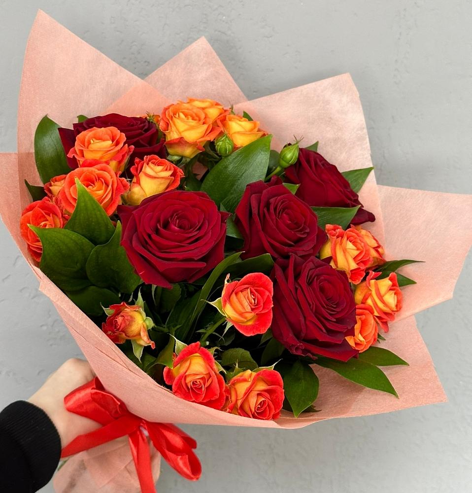 Букет Любовь и восторг в Поселок имени Тельмана