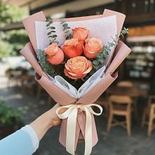 Букет цветов из:  Розы в Поселок имени Тельмана