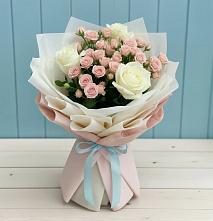 Букет цветов из:  Розы #REPLACE_PRED# Поселок имени Тельмана