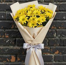 Букет цветов из:  Хризантемы #REPLACE_PRED# Поселок имени Тельмана