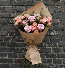 Букет цветов из:  Розы в Поселок имени Тельмана
