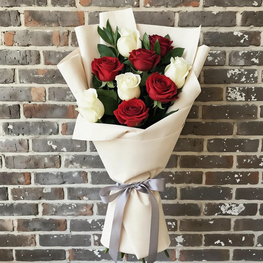 Букет цветов из: Розы в Поселок имени Тельмана