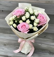 Букет цветов из:  Розы в Поселок имени Тельмана