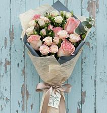 Букет цветов из:  Розы в Поселок имени Тельмана