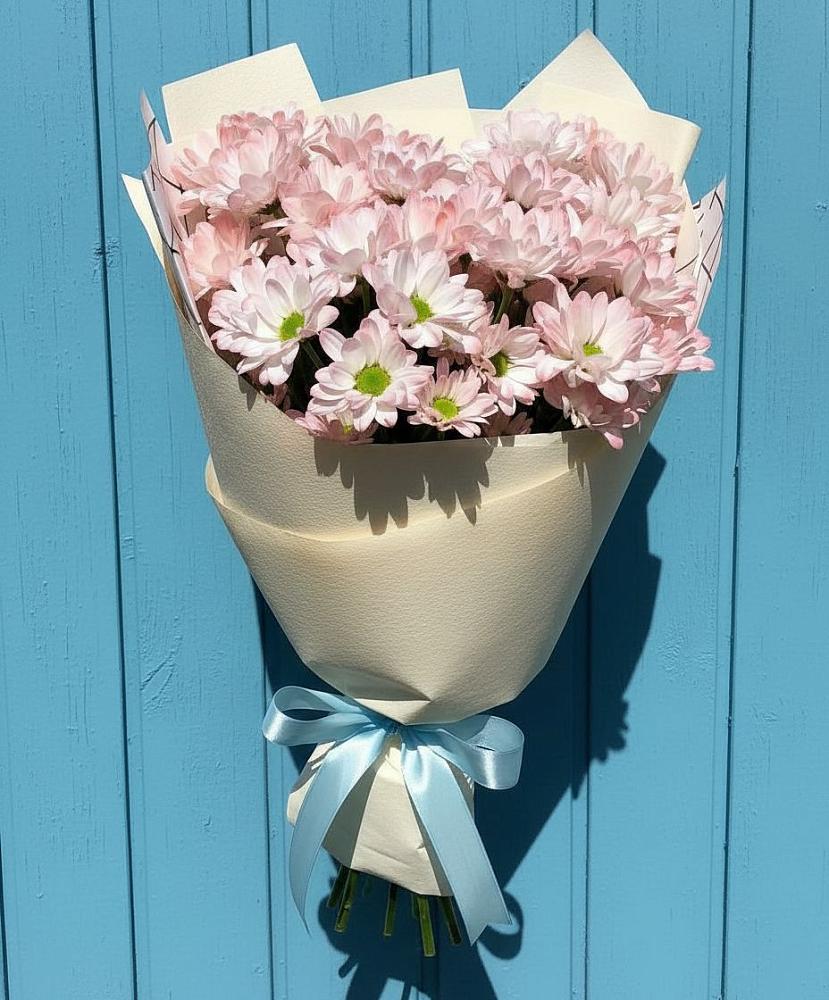 Букет цветов из: Хризантемы в Поселок имени Тельмана