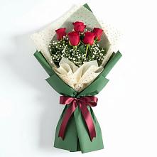 Букет цветов из:  Розы #REPLACE_PRED# Поселок имени Тельмана