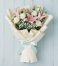 Букет цветов из:  Лилии в Поселок имени Тельмана