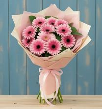 Букет цветов из:  Герберы в Поселок имени Тельмана