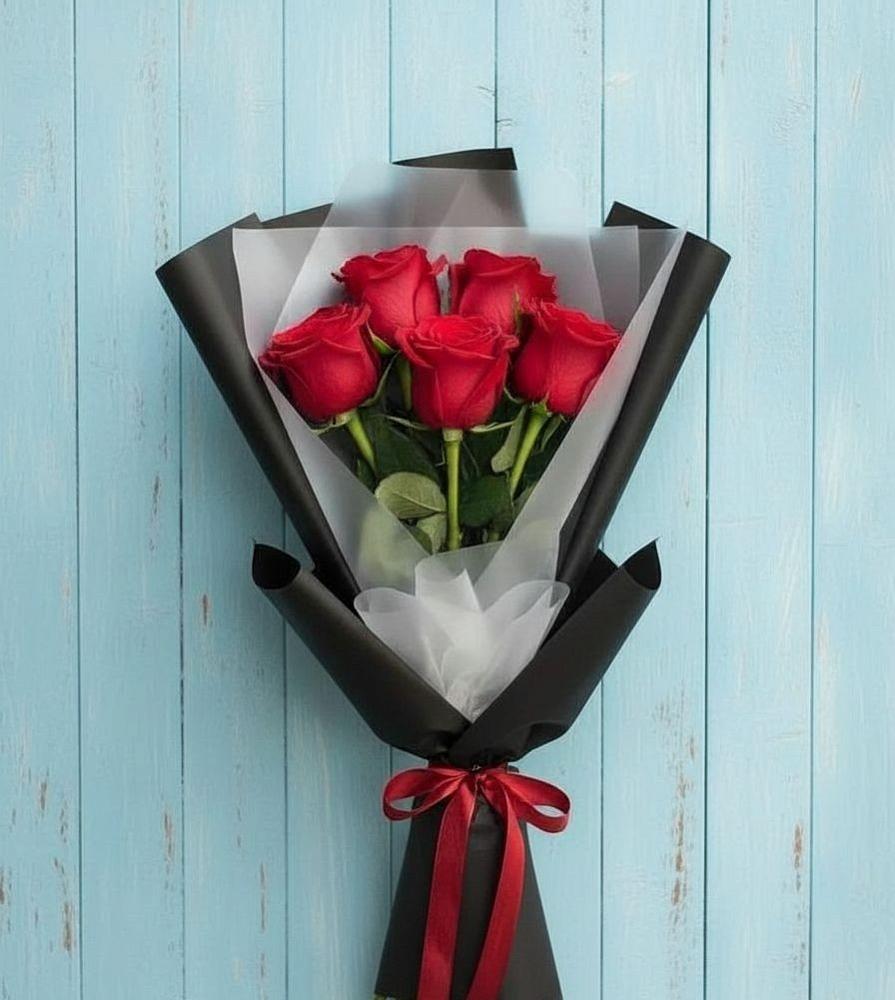 Букет цветов из: Розы в Поселок имени Тельмана