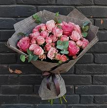 Букет цветов из:  Розы в Поселок имени Тельмана