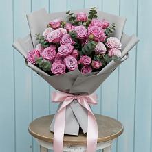 Букет цветов из:  Розы в Поселок имени Тельмана
